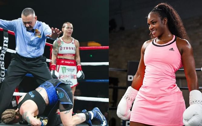 "There is nothing scary" - Cris Cyborg explains reason why Claressa Shields doesn't want to fight her with 8oz gloves