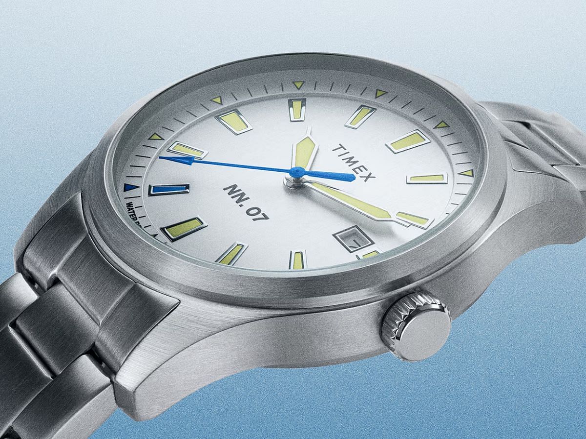 NN.07 x Timex The Original Tick Tock Limited Edition watch (Image via NN.07)