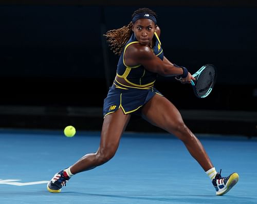 Coco Gauff at the 2024 Australian Open