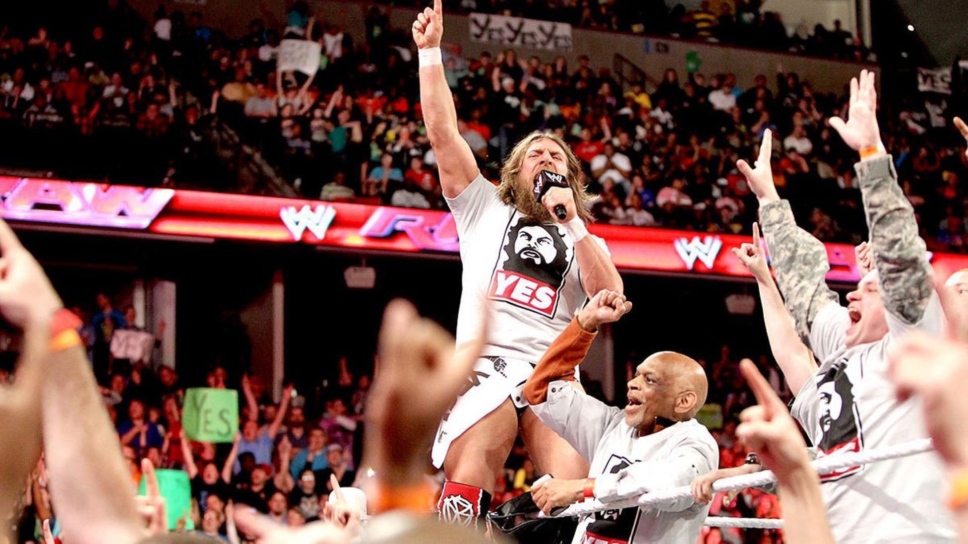 Fans were rabid for Daniel Bryan during the Yes! Movement