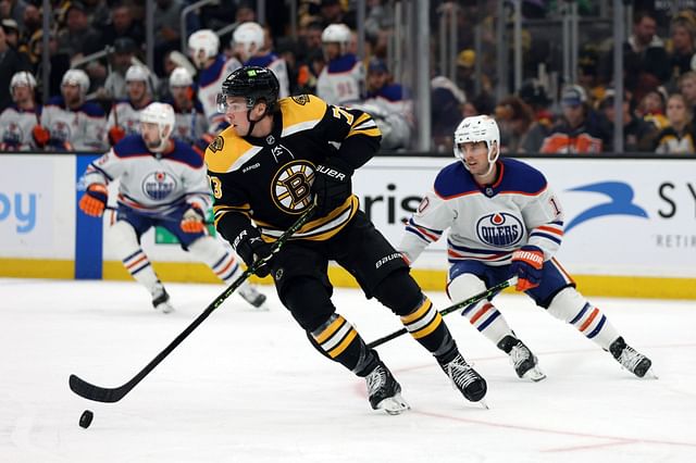 Edmonton Oilers v Boston Bruins