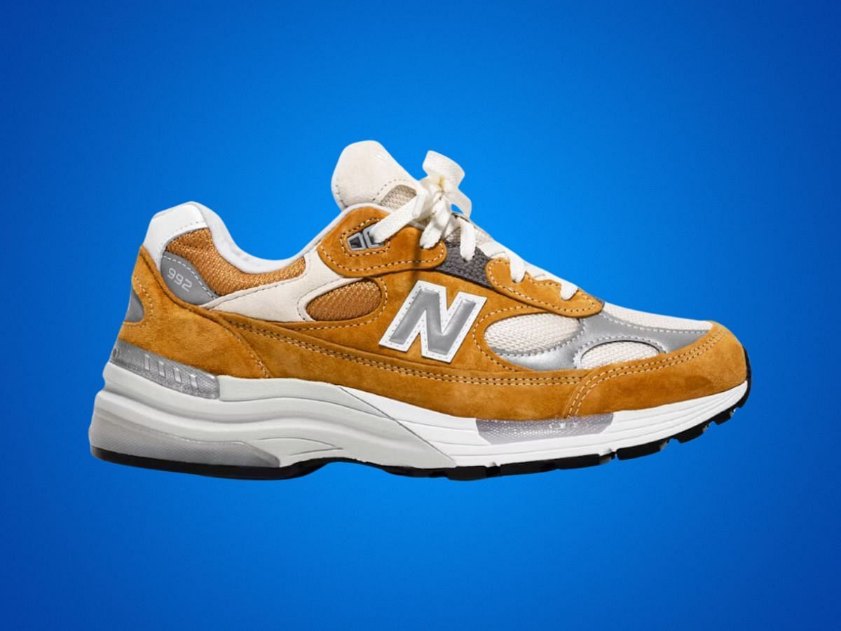 The New Balance 992 &quot;Packer shoes&quot; (Image via StockX)