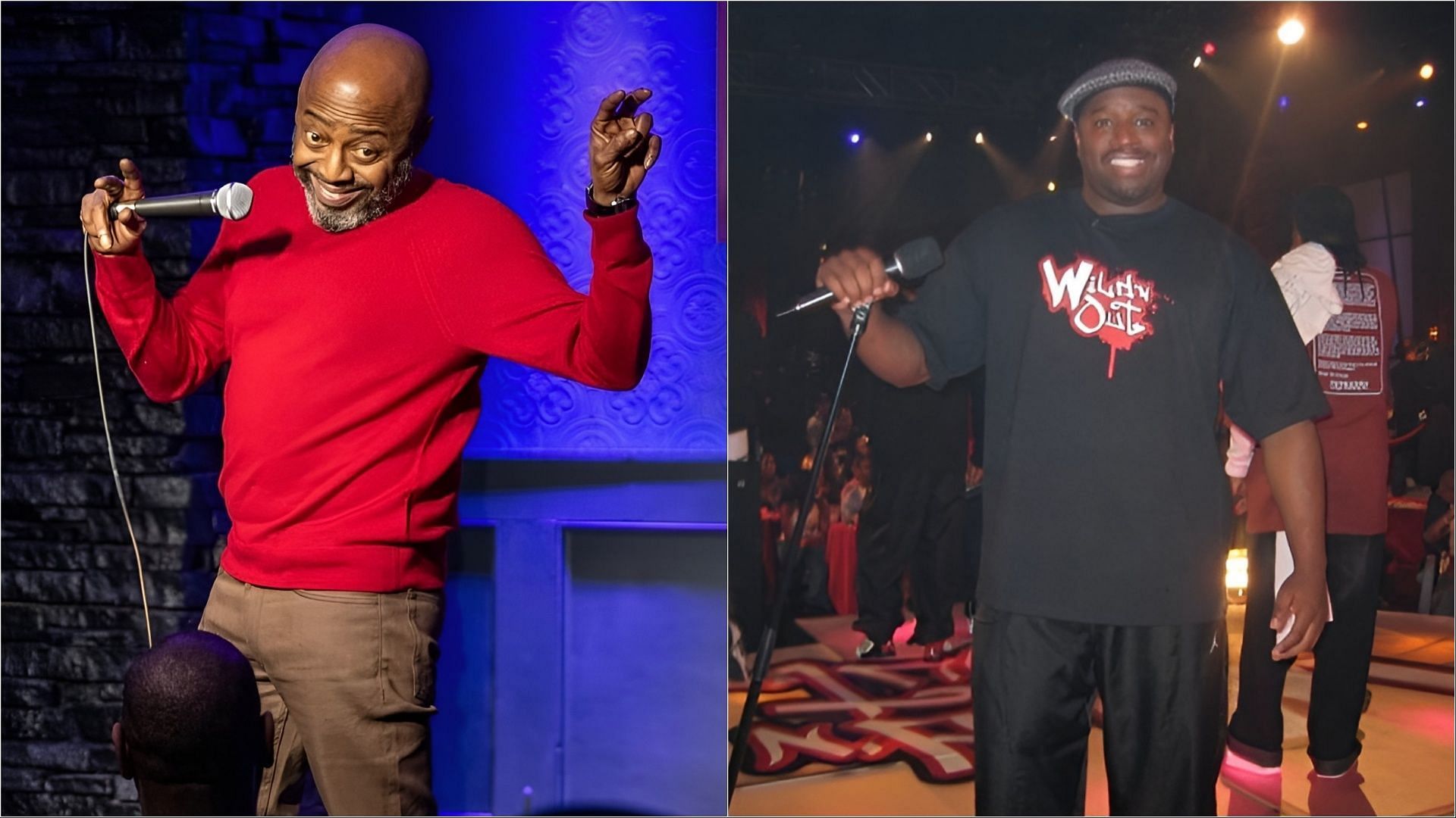 Donnell Rawlings was spotted yelling at Corey Holcomb when the latter made some inappropriate comments (Images via donnellrawlings/Instagram and Corey Holcomb/Facebook)