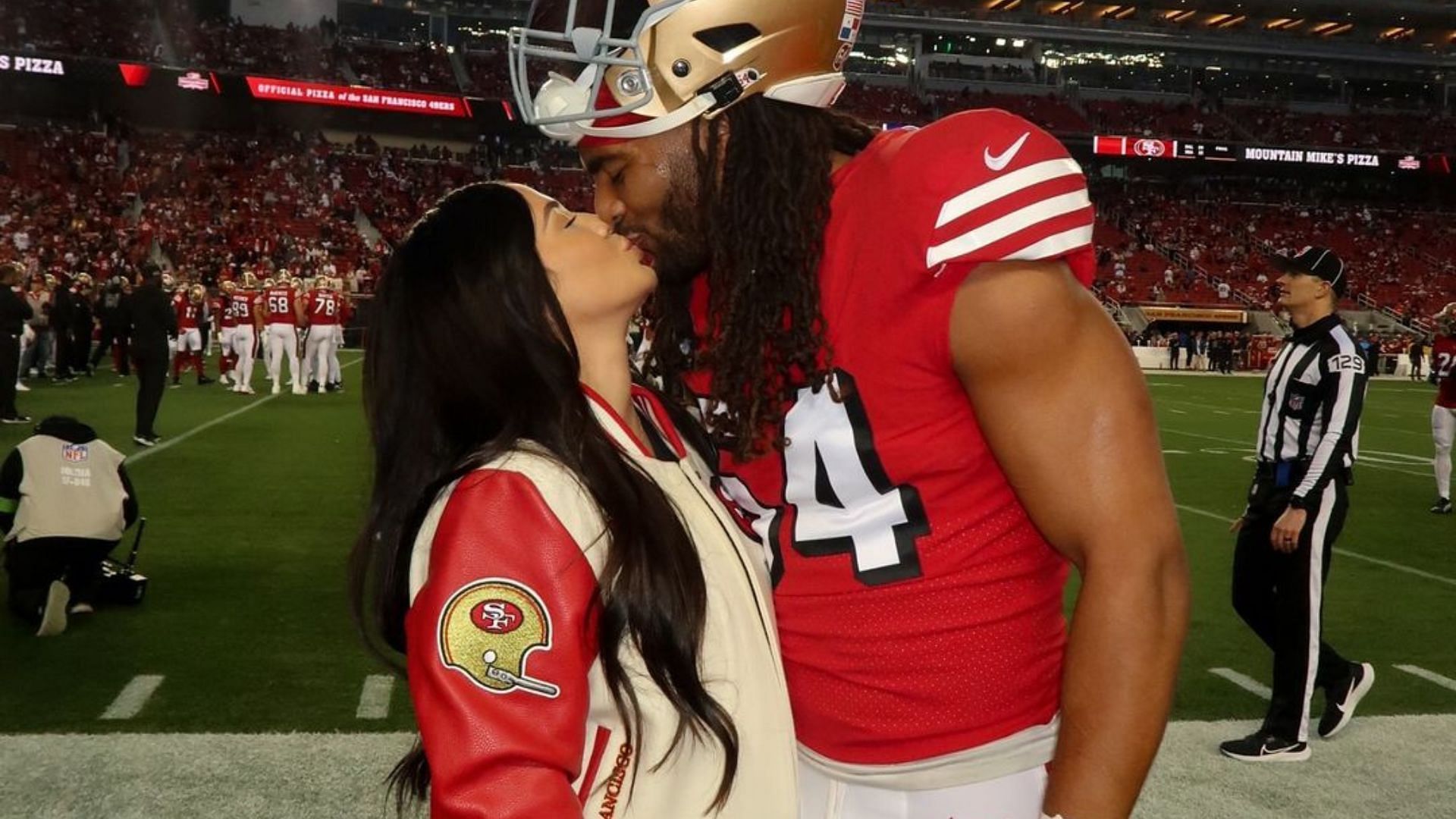 Fred Warner&rsquo;s wife Sydney gets green light to fly to Las Vegas at 35 weeks pregnant for 49ers vs Chiefs