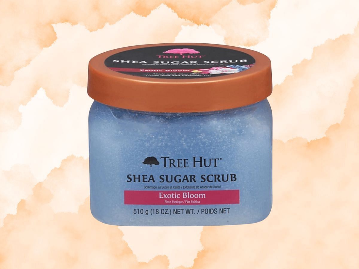 Tree Hut Exotic Bloom Shea Sugar Scrub (Image via Walmart)