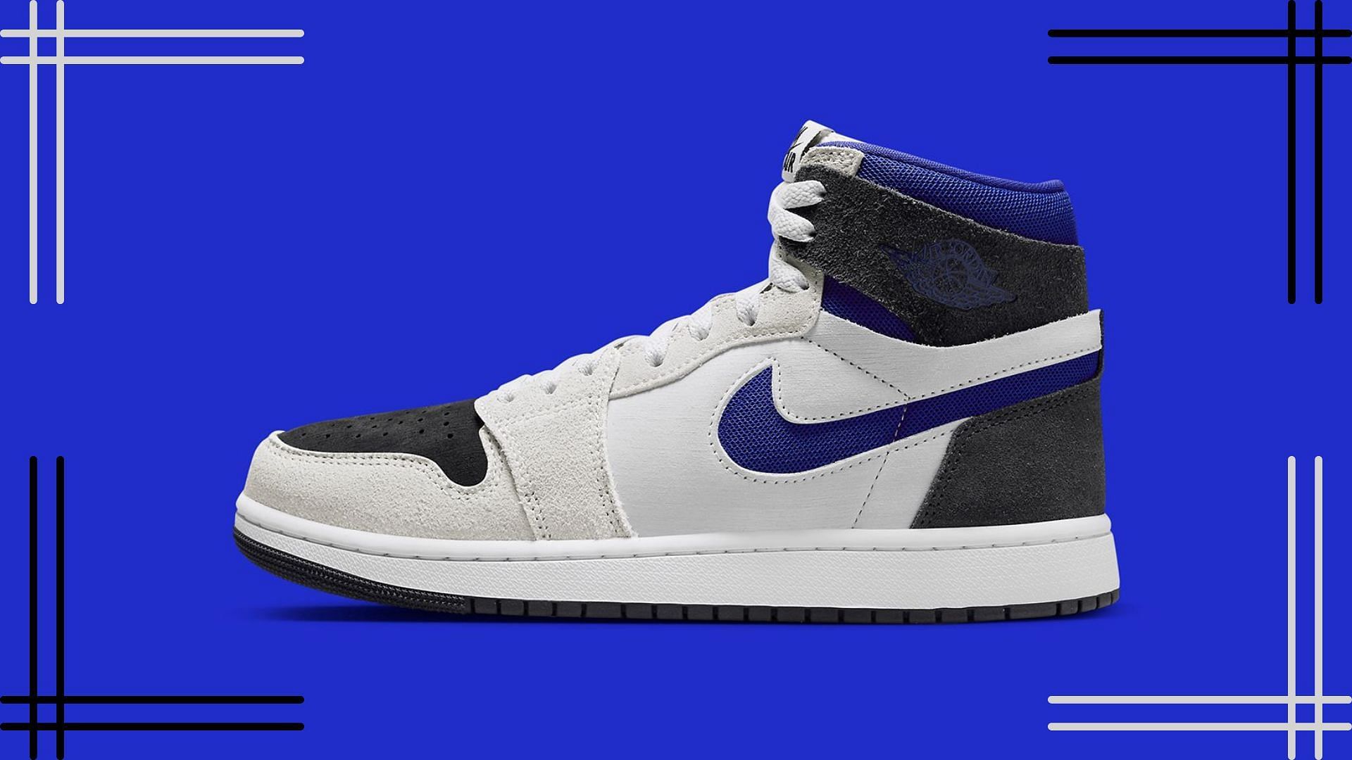 Air Jordan 1 High CMFT 2 Concord sneakers (Image via YouTube/@ragnoupdates)