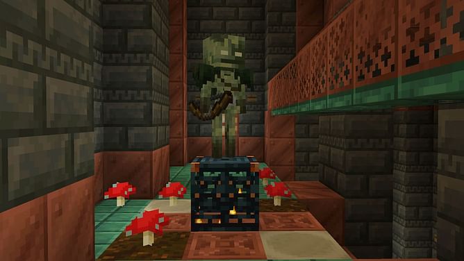 Minecraft announces new bogged skeleton mob for 1.21 update