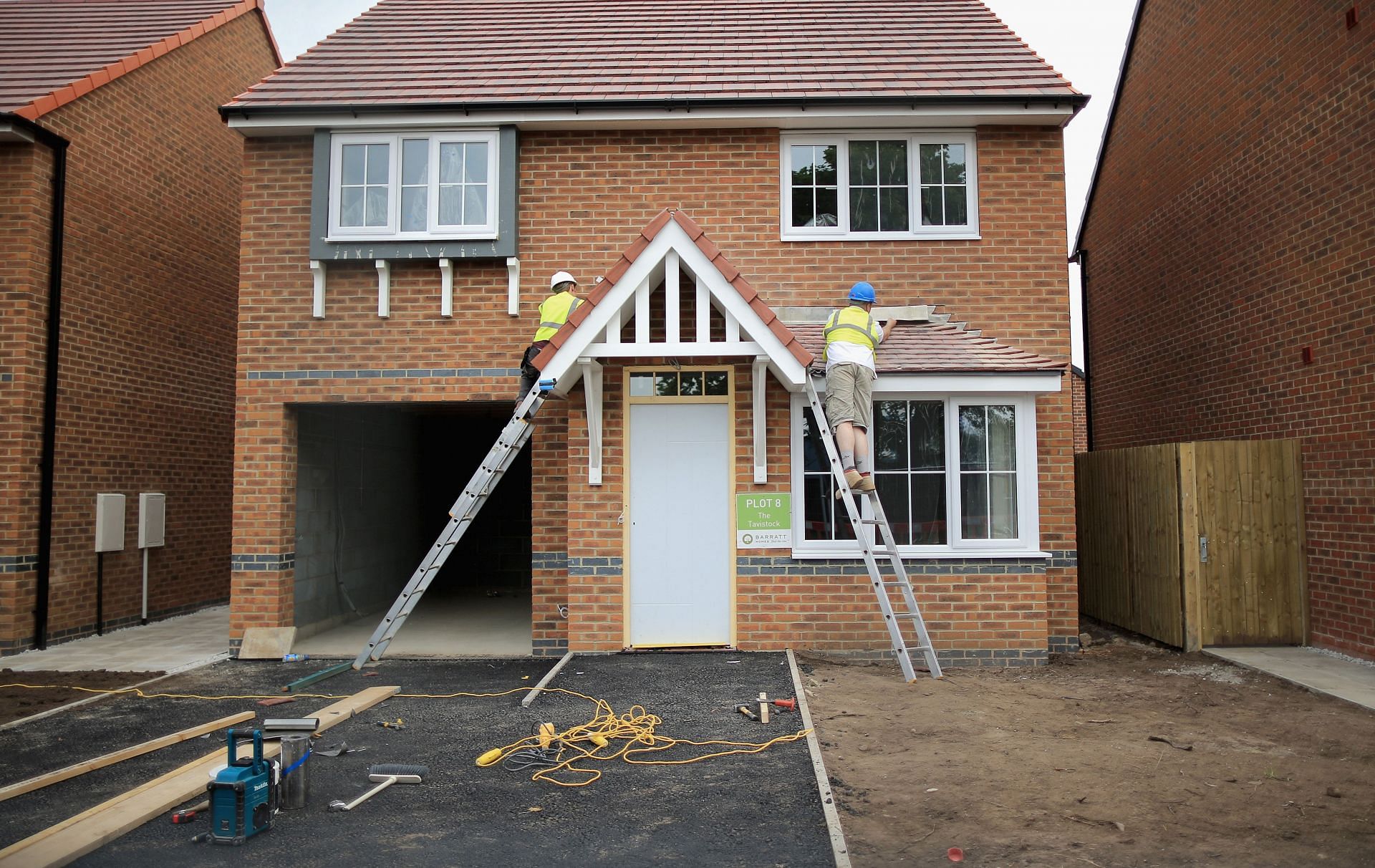 A representative image of a house in Uckfield where a woman and her children were allegedly poisoned (Image via Getty)