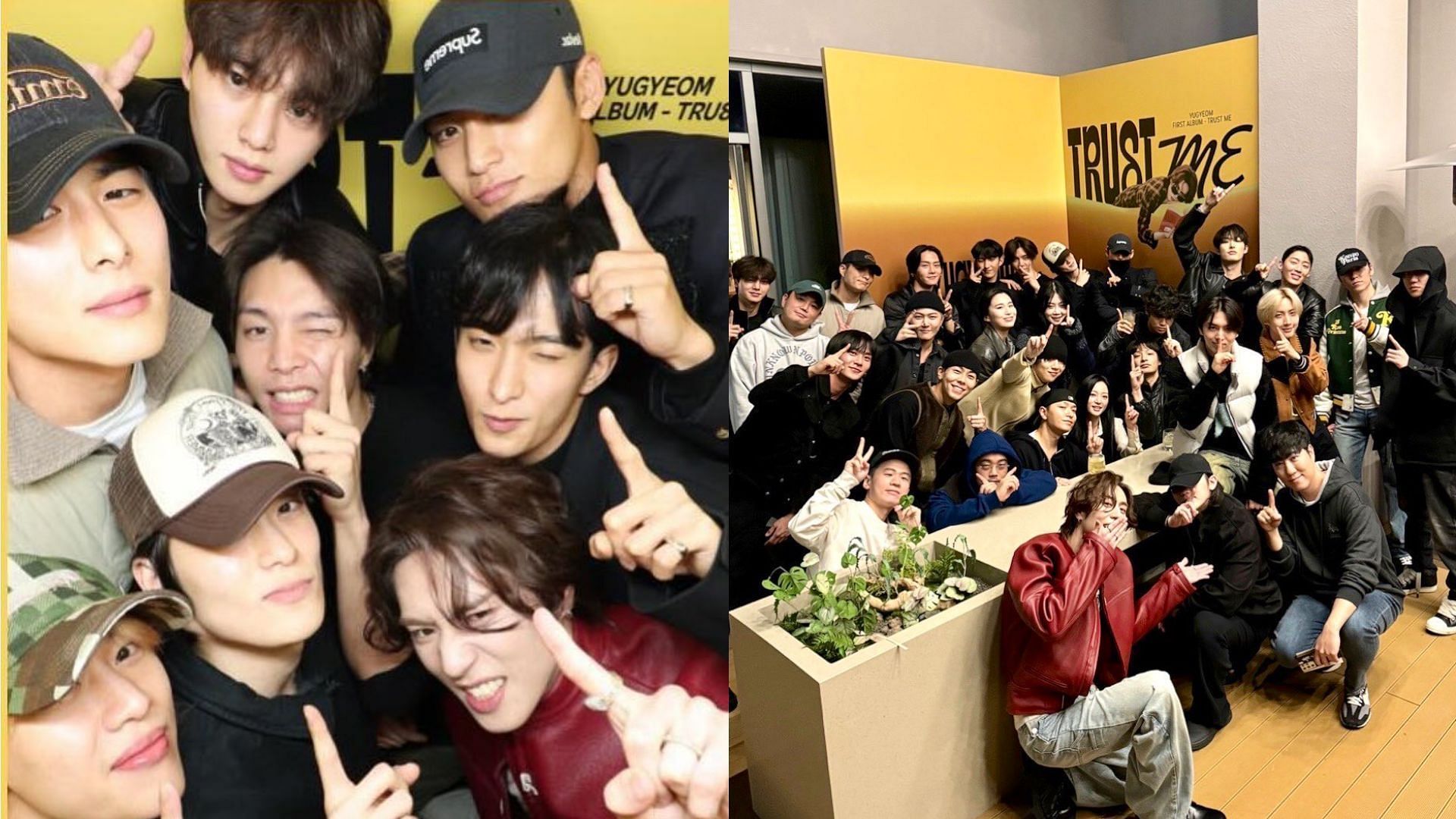 Yugyeom gathers many celebrities for his album