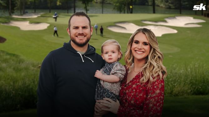 In Photos: Dodgers star Max Muncy swings into dad mode with daughter Sophie's golf lesson