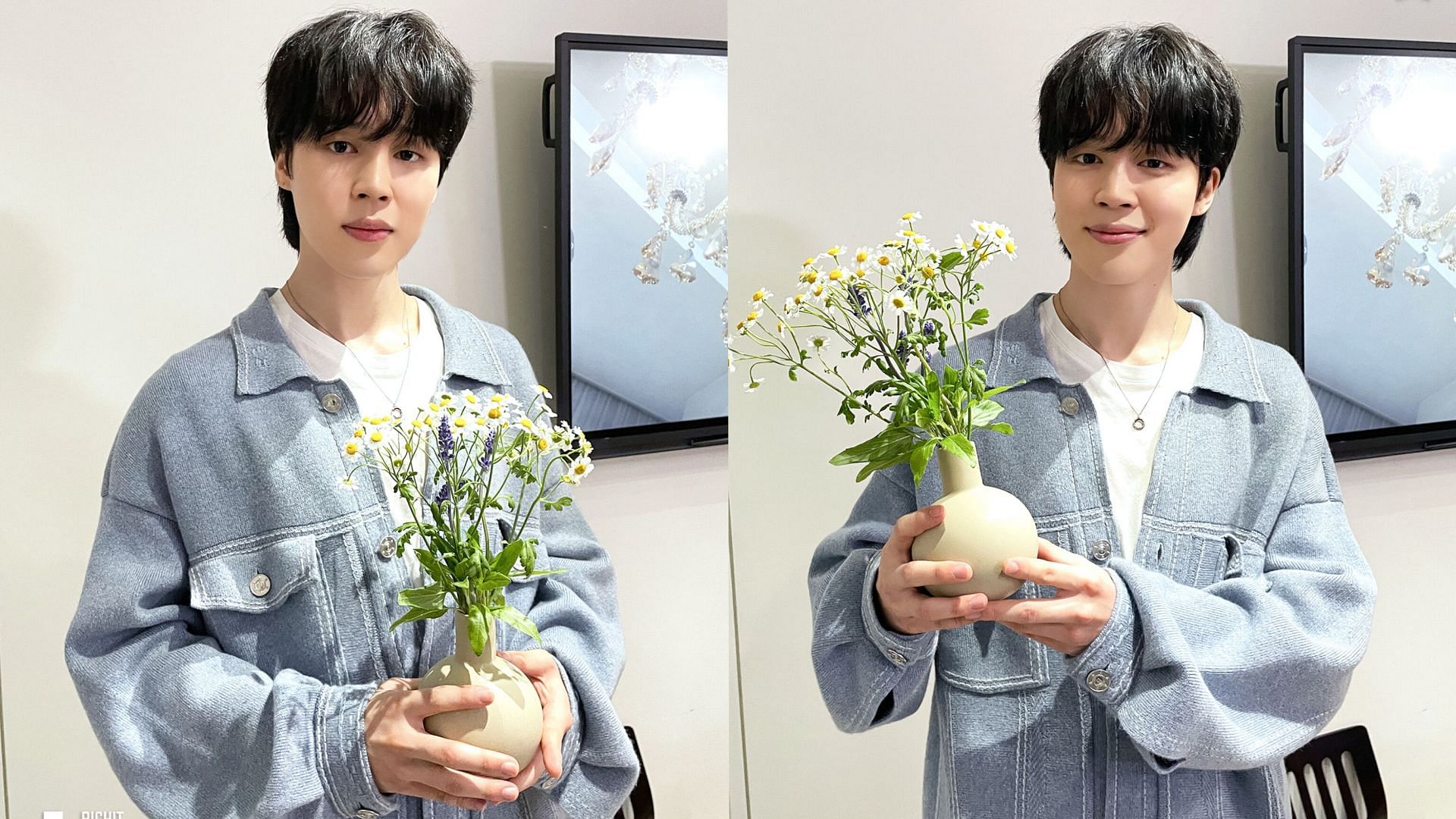 BTS member Park Ji-min aka Jimin (Image via Weverse)