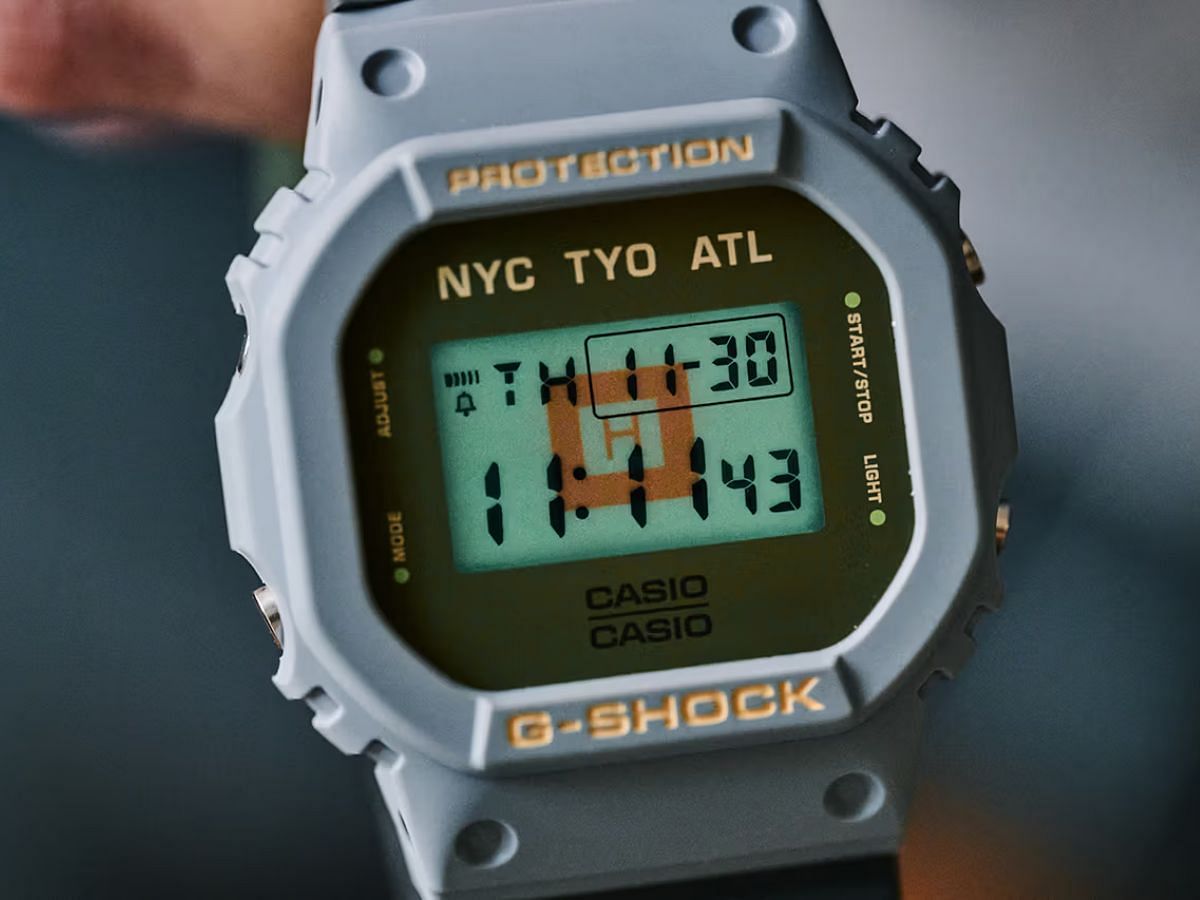 Hodinkee x Ben Clymer x G-SHOCK Ref. 5600 watch (Image via Hodinkee)