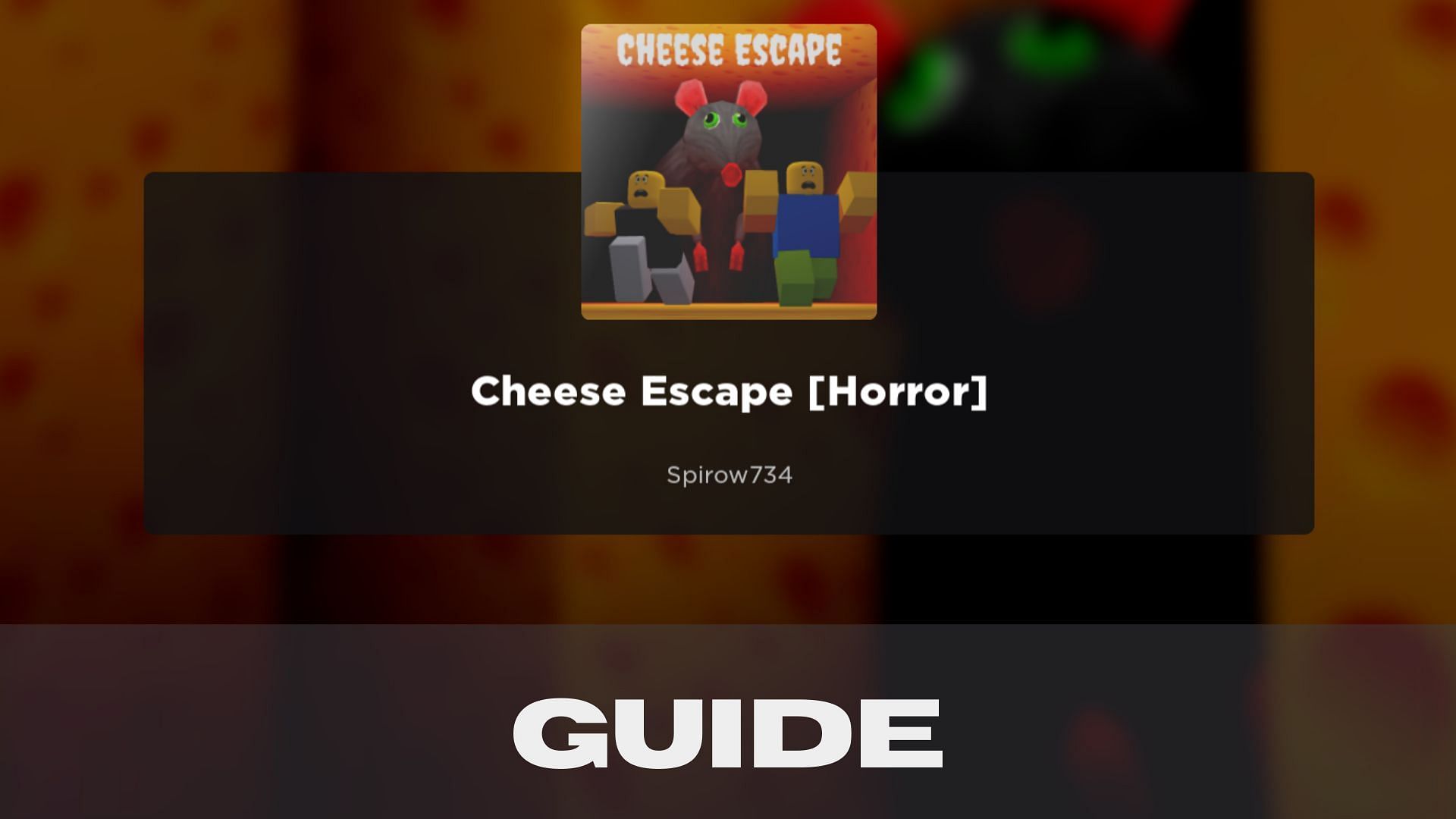 Featured cover of Cheese Escape guide