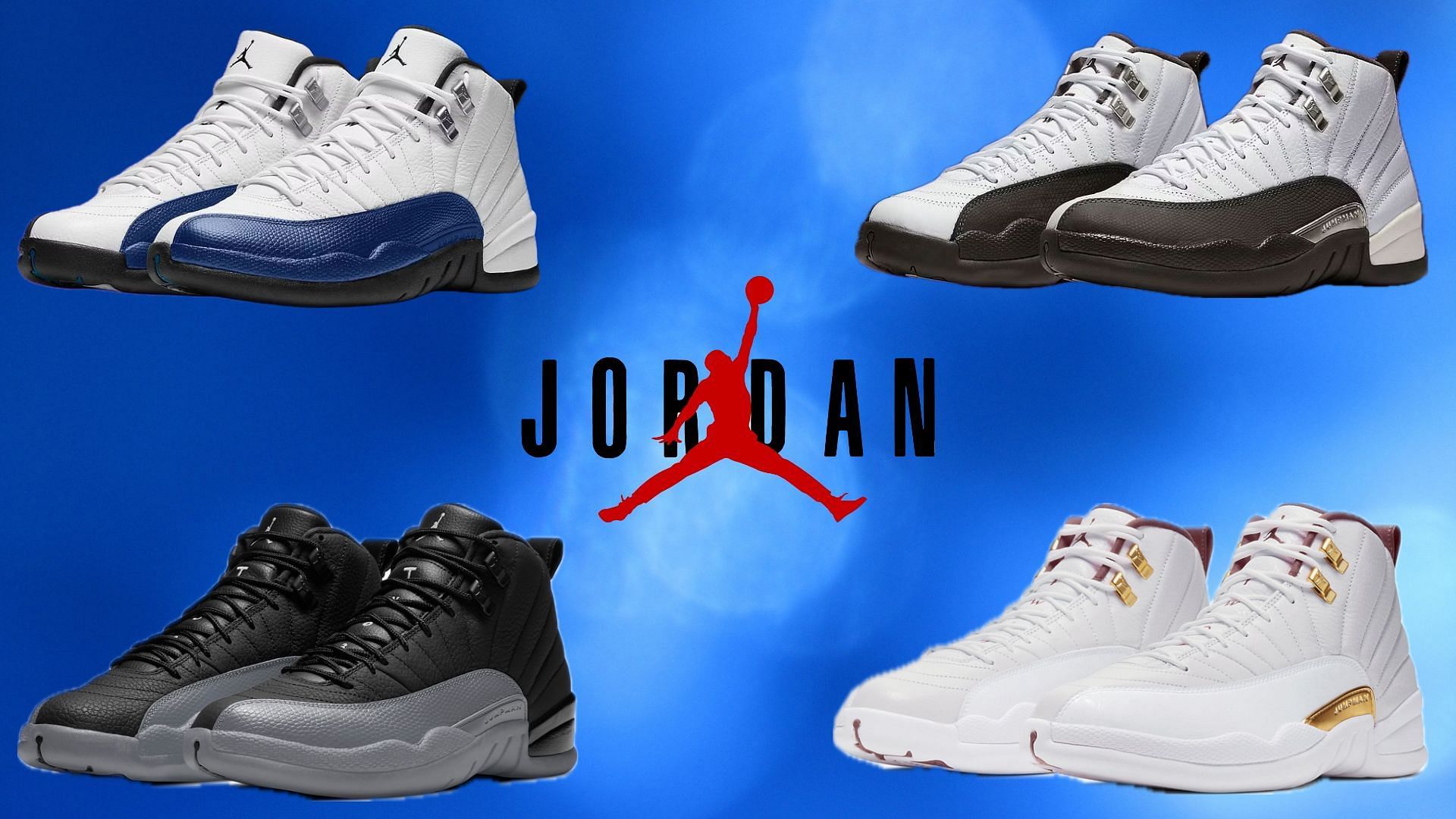 Air Jordan 12 sneaker colorways planned for 2024 (Image via Sportskeeda)