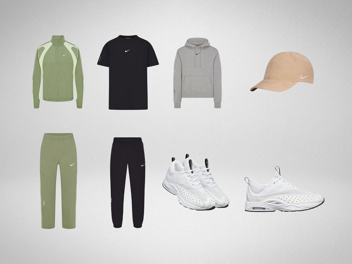 Take a closer look at the items offered under Drake x Nike NOCTA Cardinal Stock collection (Image via NOCTA)