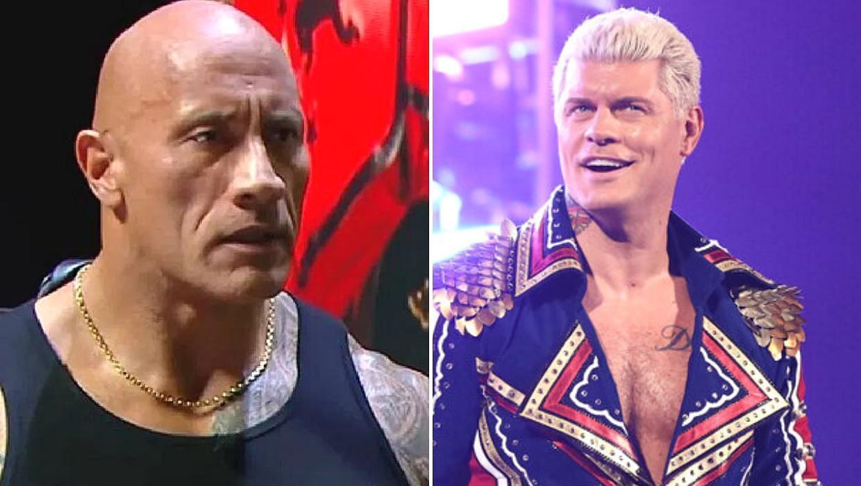 The Rock/The American Nightmare Cody Rhodes