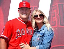 PHOTO: Mike Trout's wife Jessica shares wholesome moment of son Beckham's impressive fishing prowess