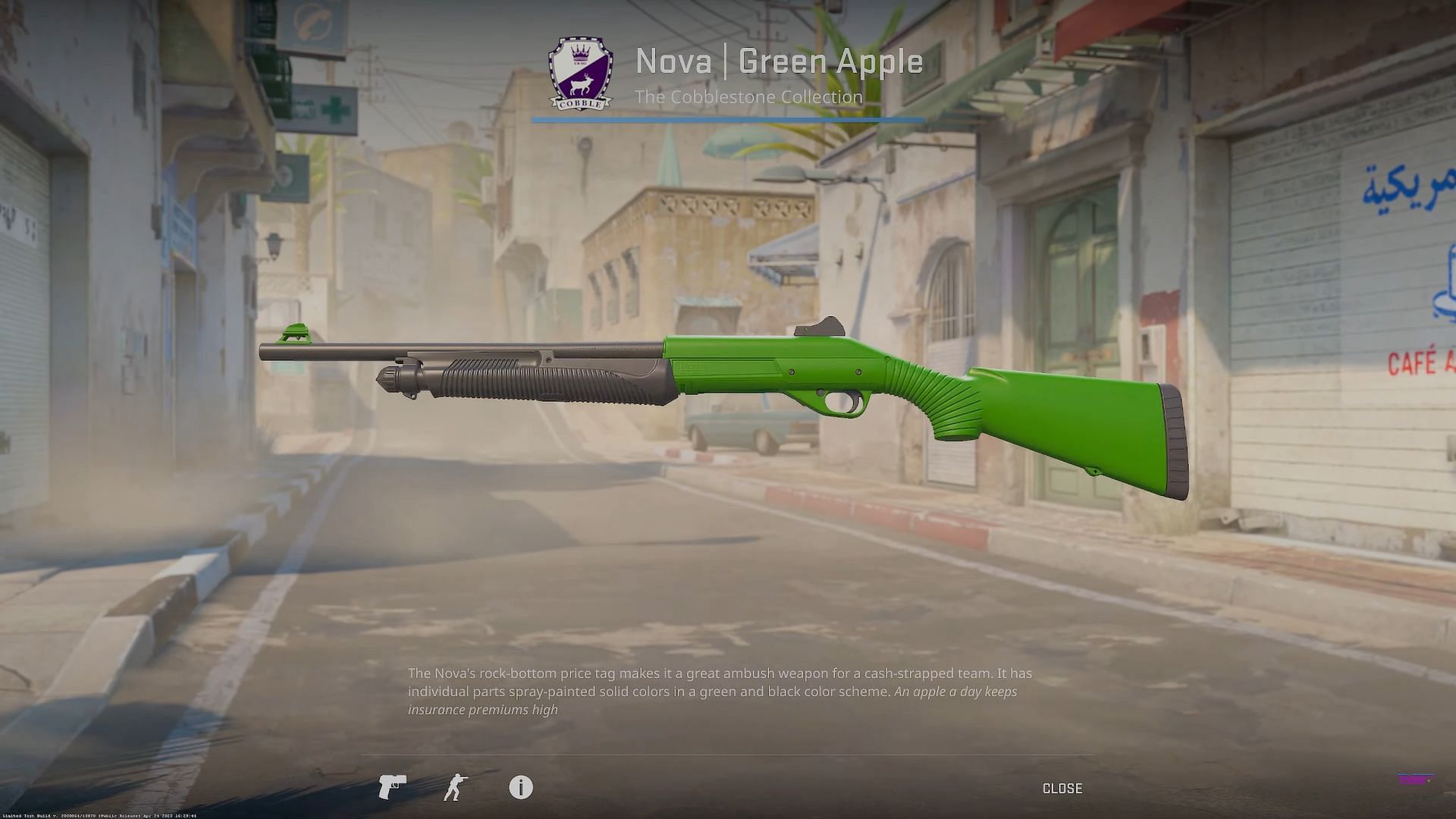 Nova Green Apple (Image via Valve || YouTube/covernant)