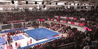 Men's Tri-Meet featuring Oklahoma men's gymnastics team records the highest attendance in program history