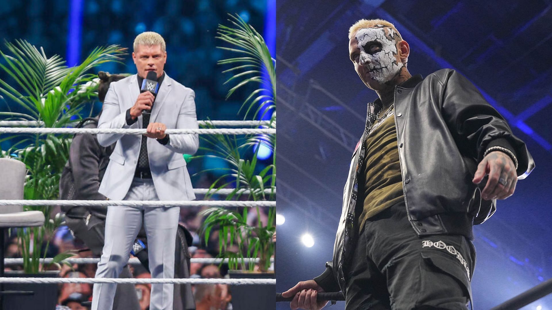 Darby Allin recently referenced Cody Rhodes in one of his promos [Photos courtesy of AEW and WWE