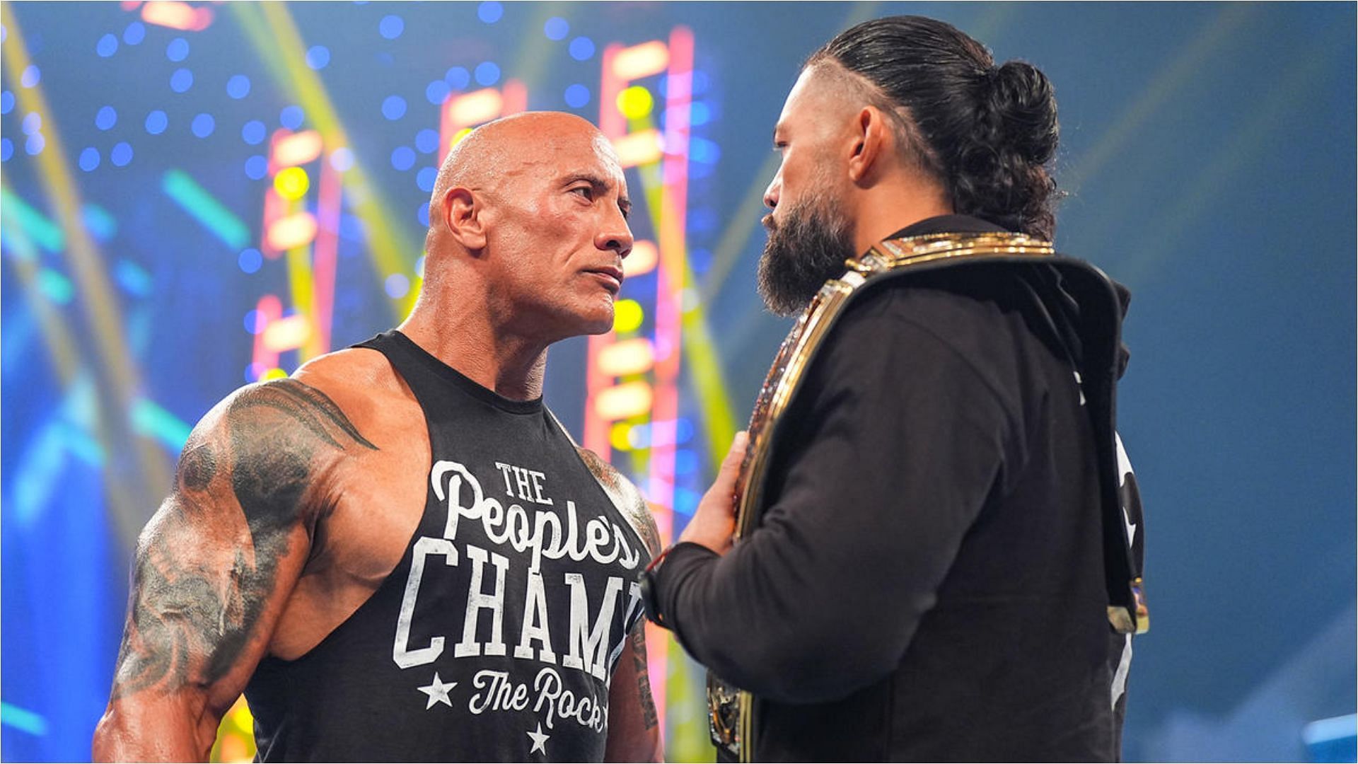 The Rock finally confronted Roman Reigns on SmackDown