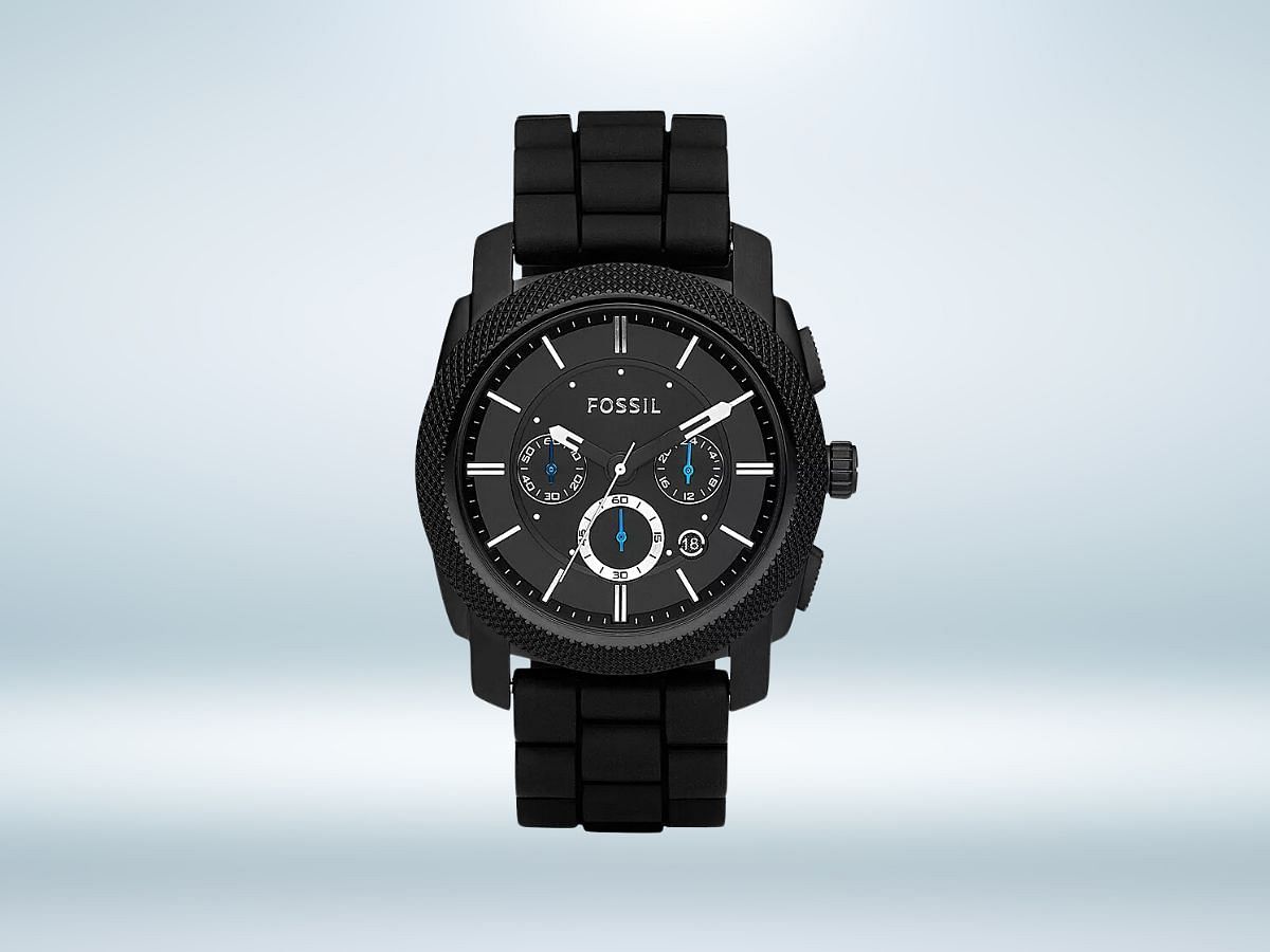 Fossil Machine Chronograph Black Dial - $162 (Image via Fossil)