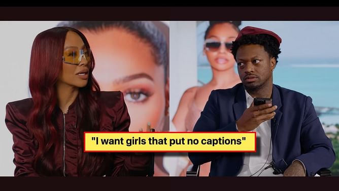 Fans catch Carmelo Anthony's ex-wife La La Anthony's captionless IG post following Funny Marco's 'I want girls that put no captions' remark