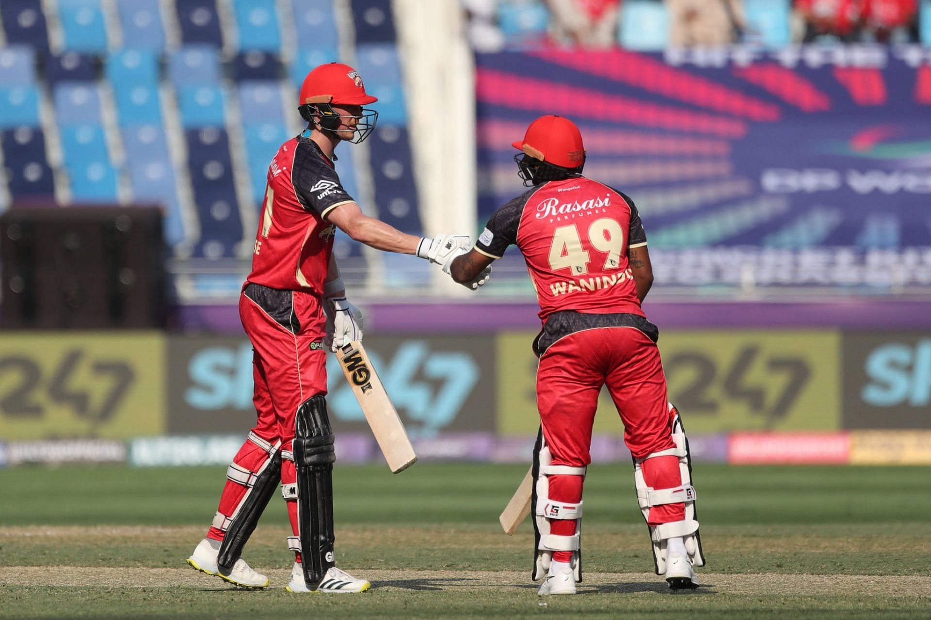 Desert Vipers in action (Image Courtesy: X/International League T20)