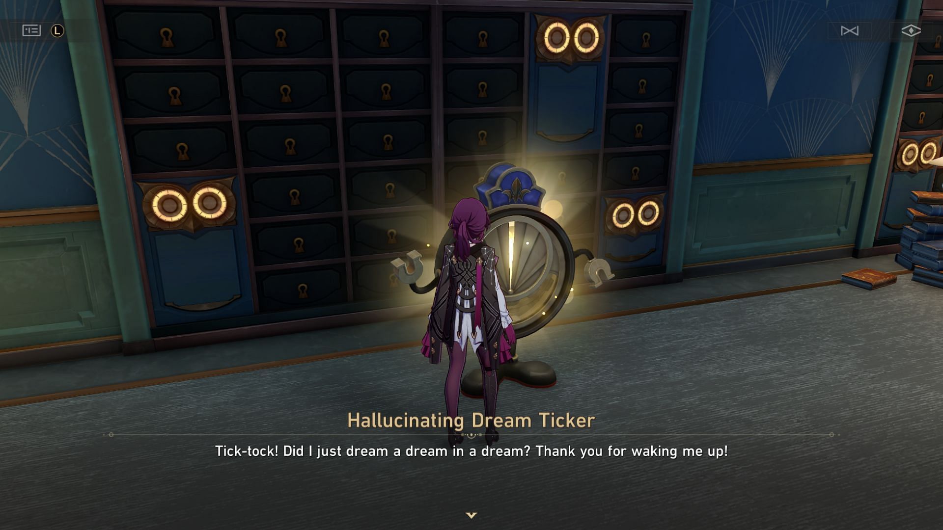 The Hallucinating Dream Ticker (Image via HoYoverse)