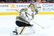 Linus Ullmark of the NHL's Boston Bruins