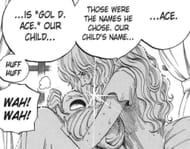 Portgas D. Rouge as seen in One Piece (Image via Shueisha)