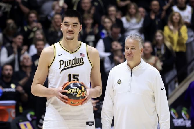 Purdue HC Matt Painter drops verdict on Zach Edey's NBA draft plans as Boilermakers dominate in 2024
