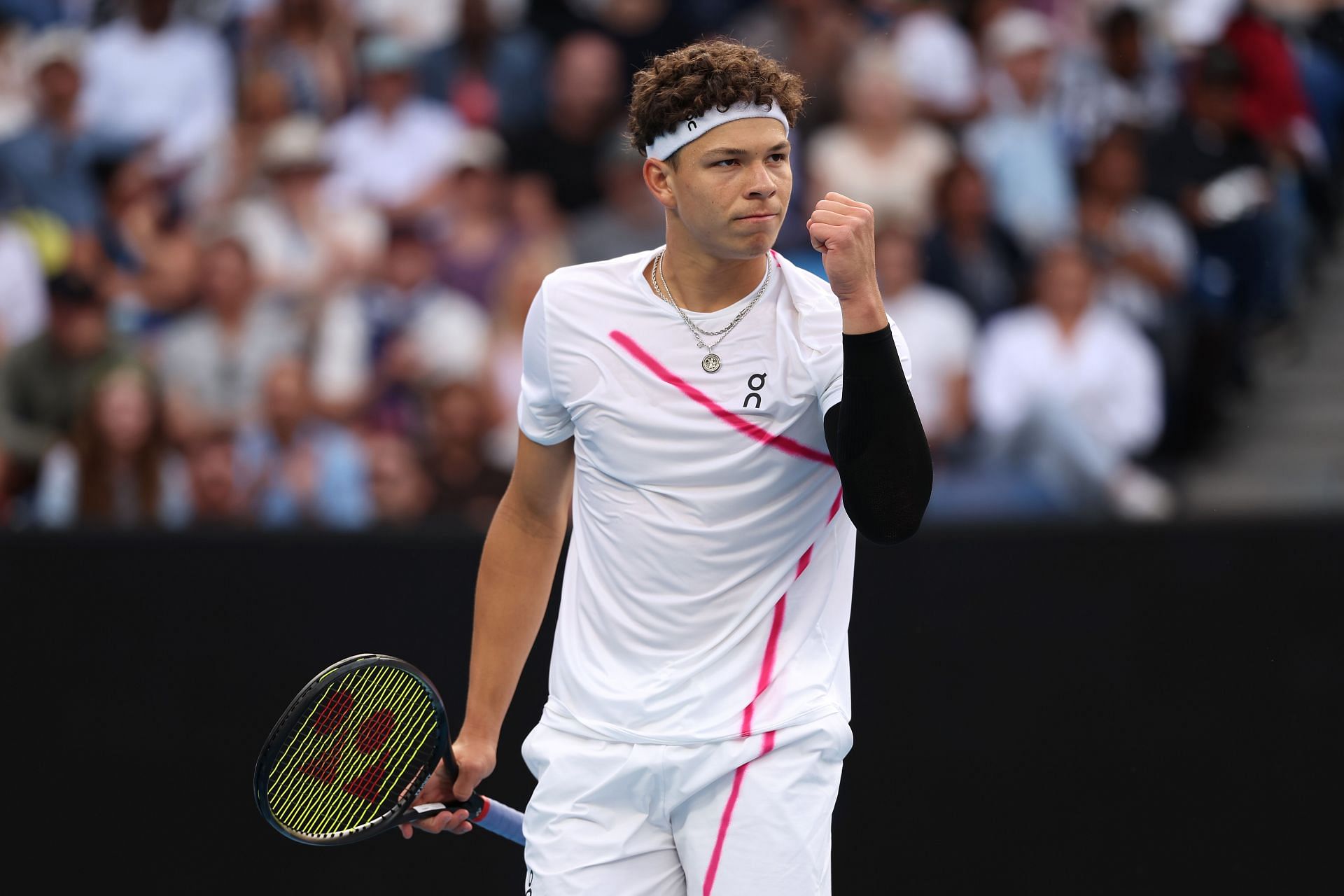 Ben Shelton at the 2024 Australian Open (Getty Images)