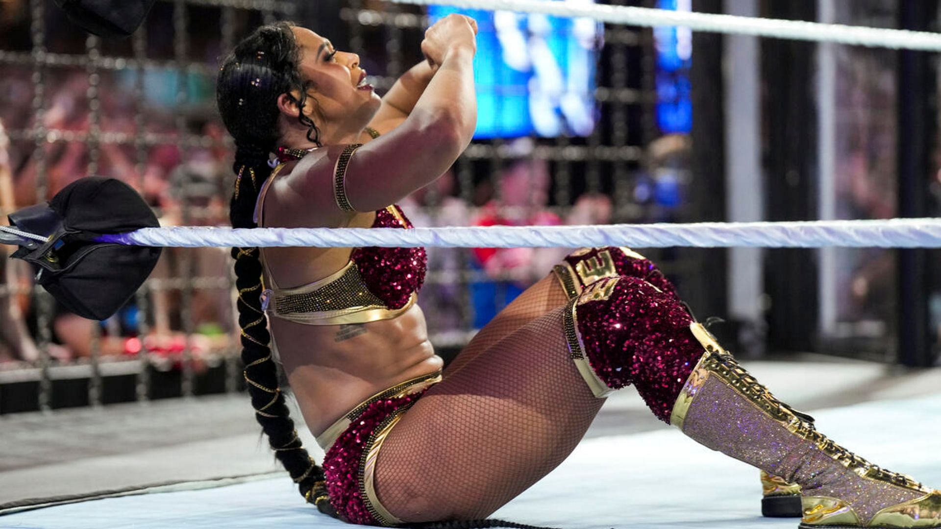 Bianca Belair at WWE Elimination Chamber 2024!