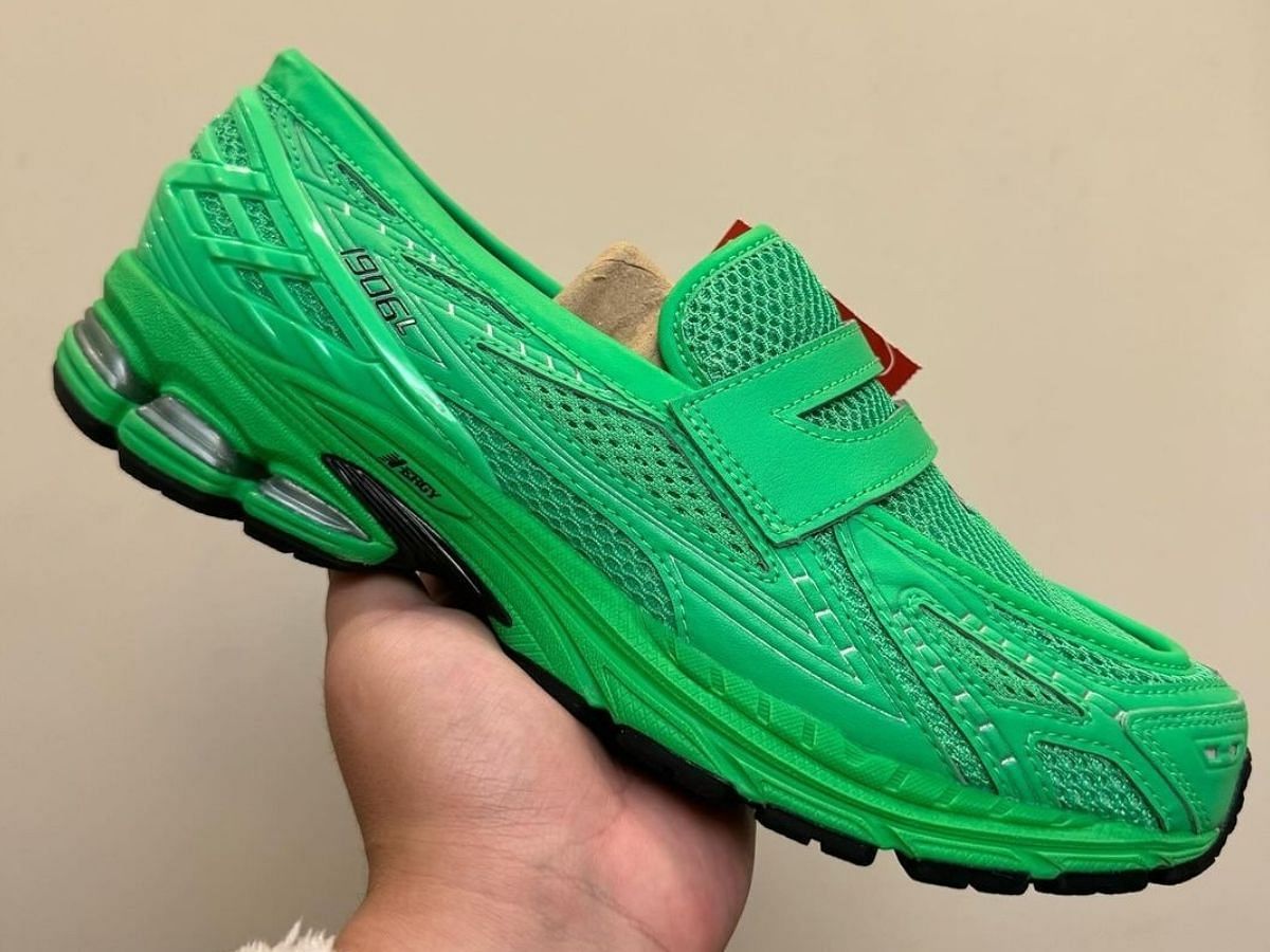 New Balance 1906L Loafer &ldquo;Green&rdquo; (Image via Twitter/@SBDetroit)