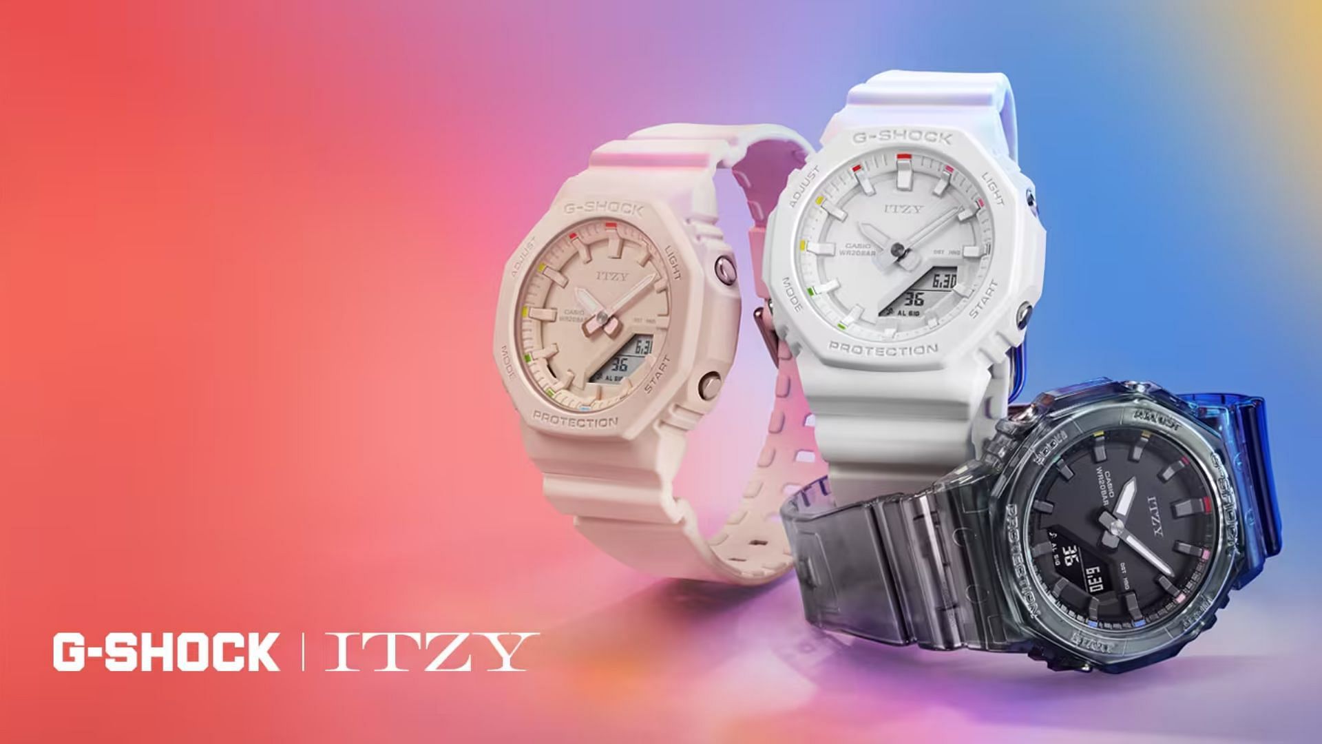 ITZY x Casio G-Shock watch collection