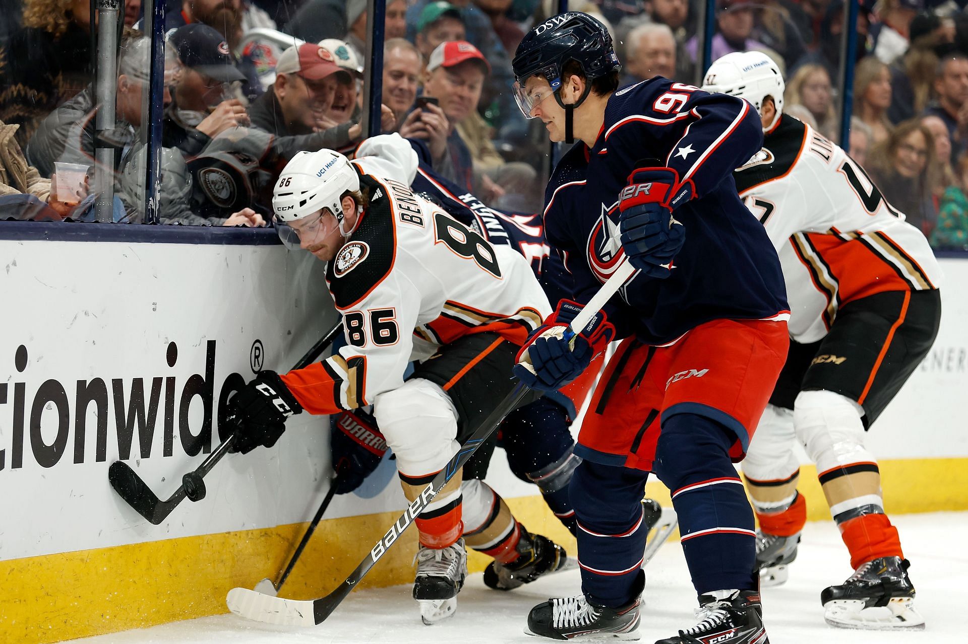 Anaheim Ducks v Columbus Blue Jackets