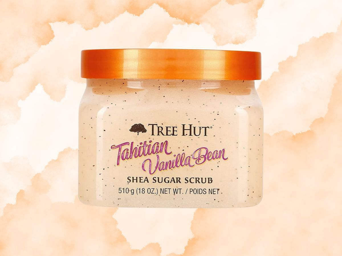 Tree Hut Tahitian Vanilla Bean Sugar Scrub (Image via Walmart)