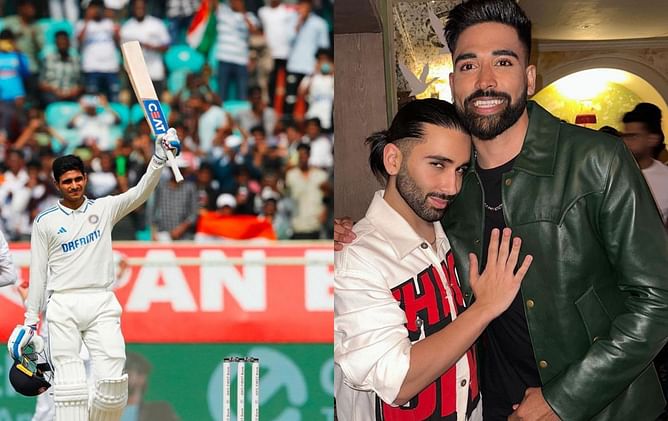 [Watch] Shubman Gill and Mohammed Siraj spotted in Mumbai during a break from cricket field