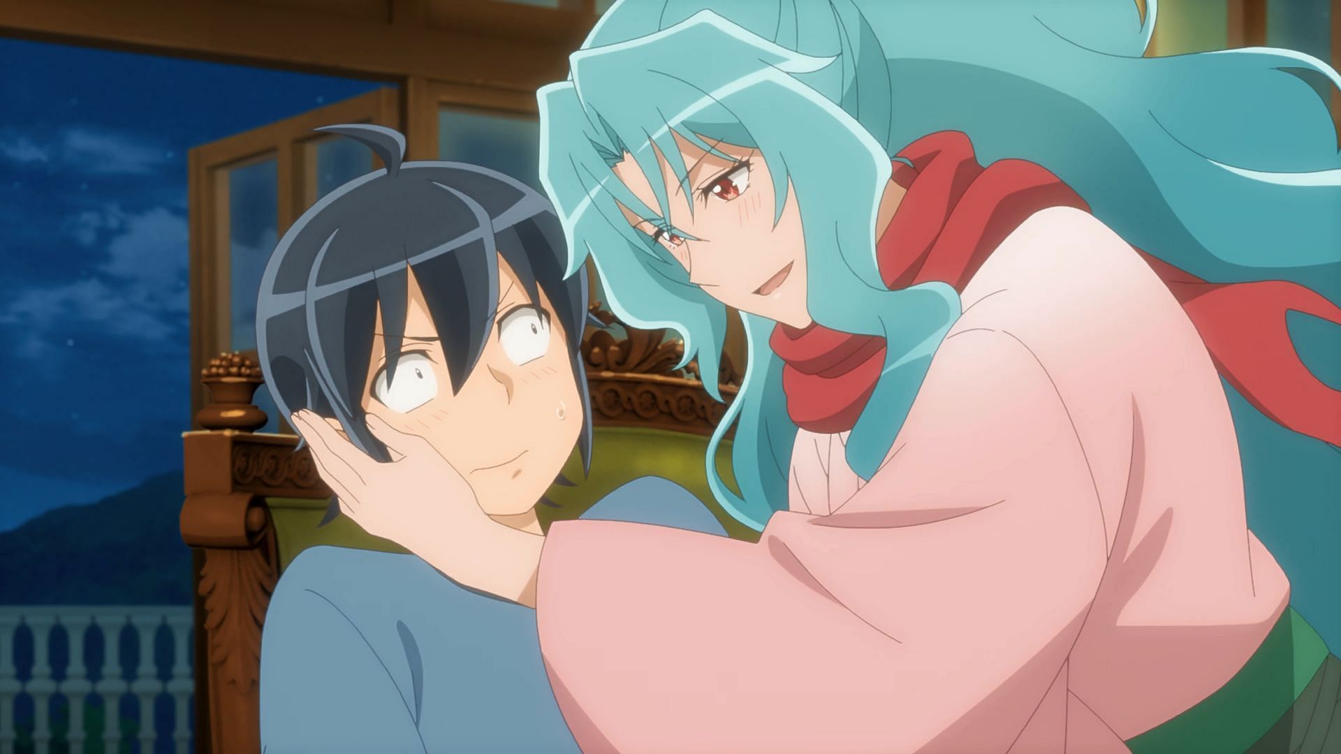 Makoto and Tomoe in Tsukimichi Moonlit Fantasy season 2 episode 7 (Image via J.C.Staff)