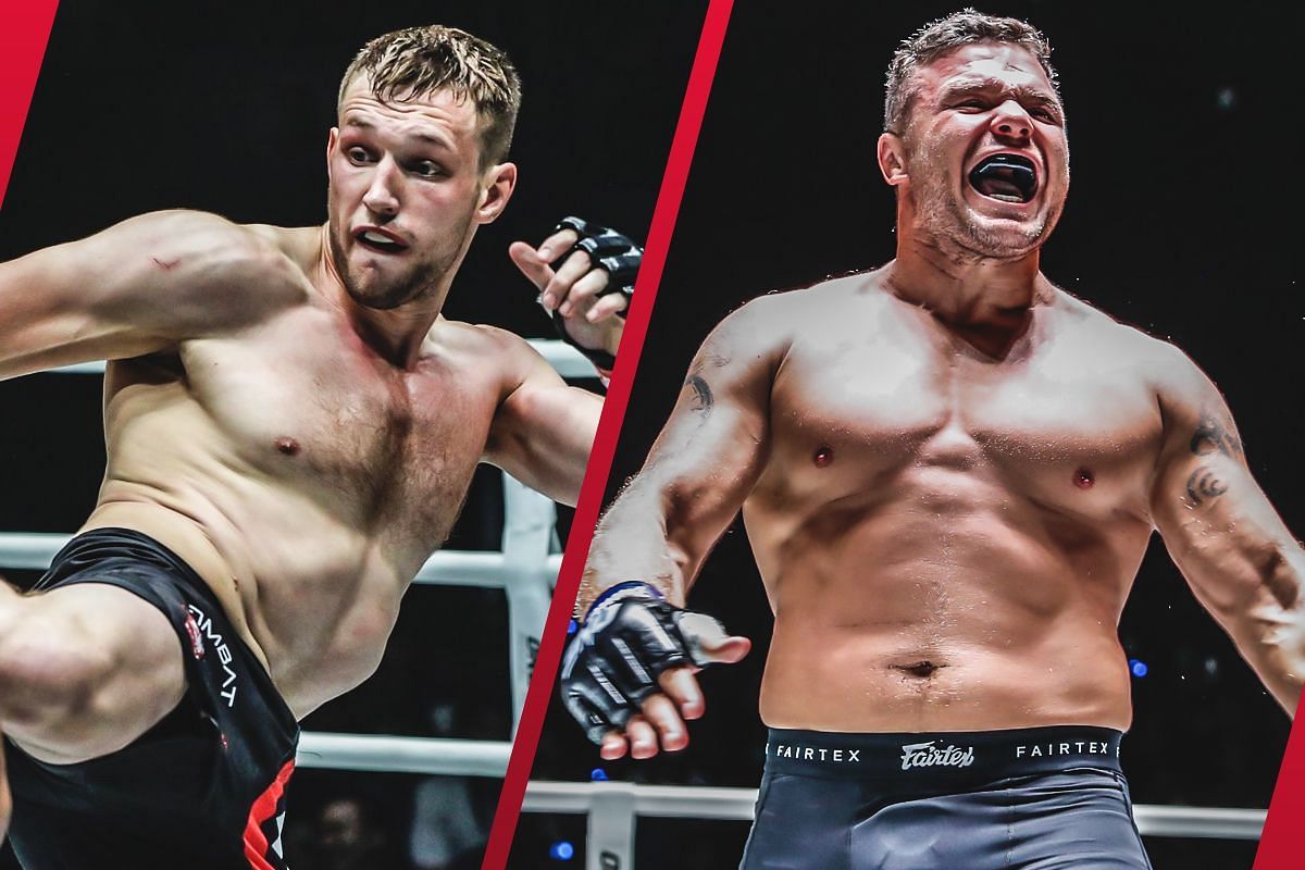 Reinier de Ridder (L) and Anatoly Malykhin (R) | Image credit: ONE Championship