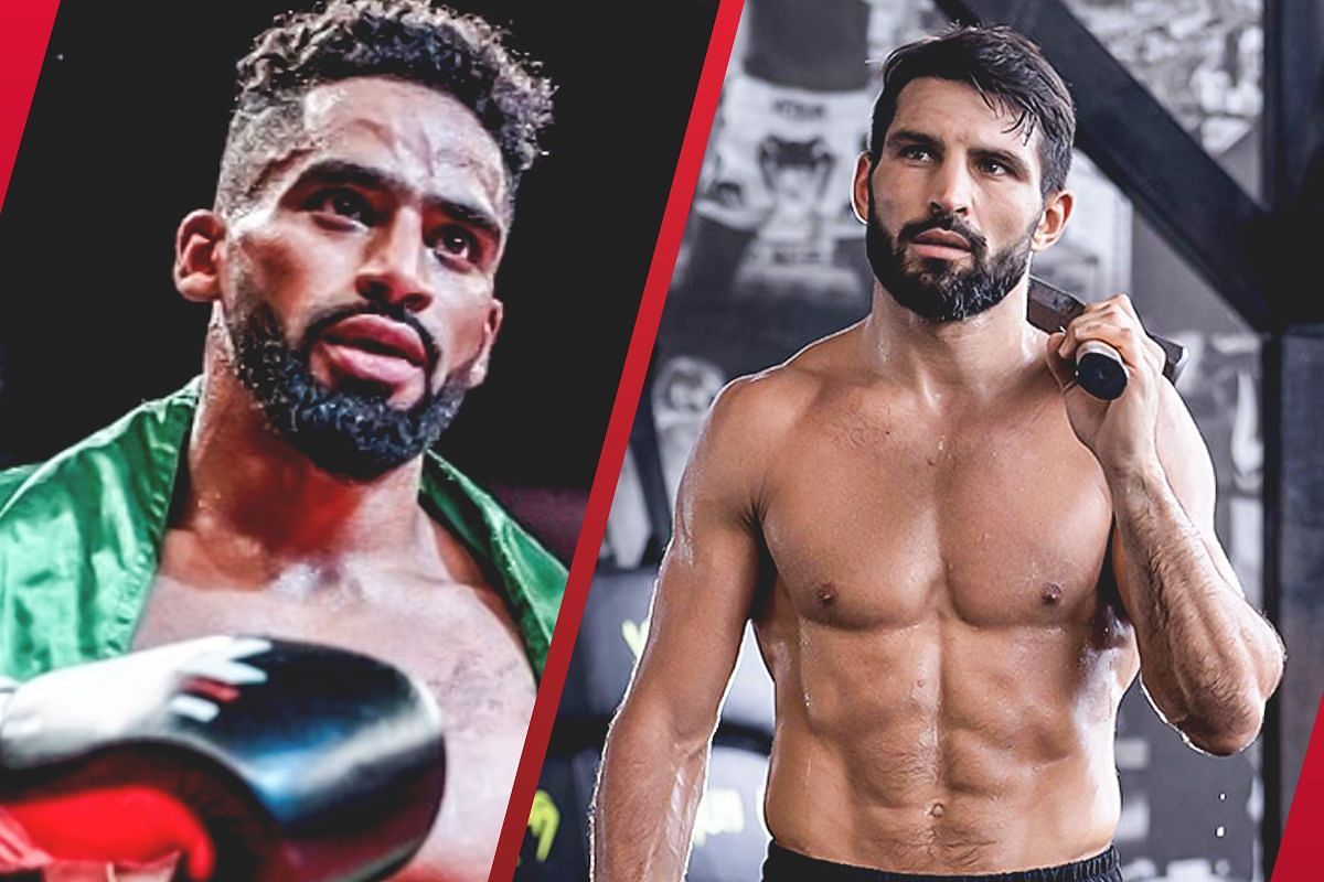 Zuhayr Al-Qahtani (L) is excited to make his ONE Championship debut against veteran Mehdi Zatout (R) -- Photo by ONE Championship