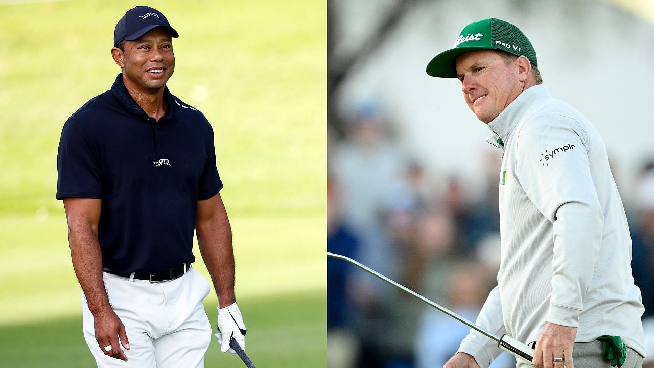 Tiger Woods cracked a joke on Charley Hoffman