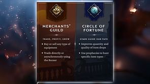 Circle of Fortune vs Merchant's Guild: Which Last Epoch item faction should you choose?
