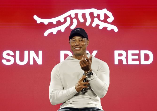 “It's just become synonymous with me” - Tiger Woods details the reason behind naming his new brand ‘Sun Day Red’