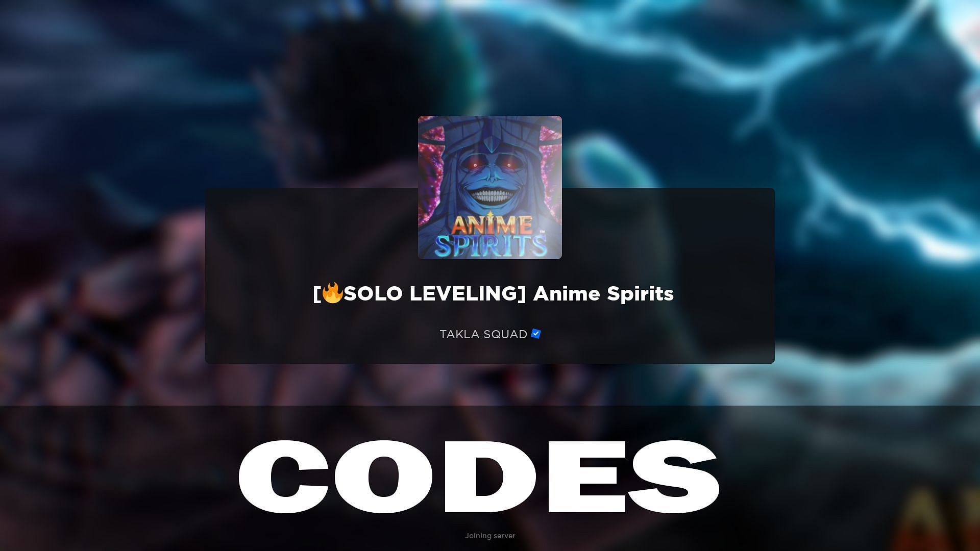 Anime Spirits Codes (March 2024)