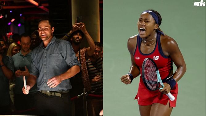 "Coco Gauff did well" - Andy Roddick defends compatriot after she stands up against umpire's "completely wrong call" at Dubai Tennis Championships