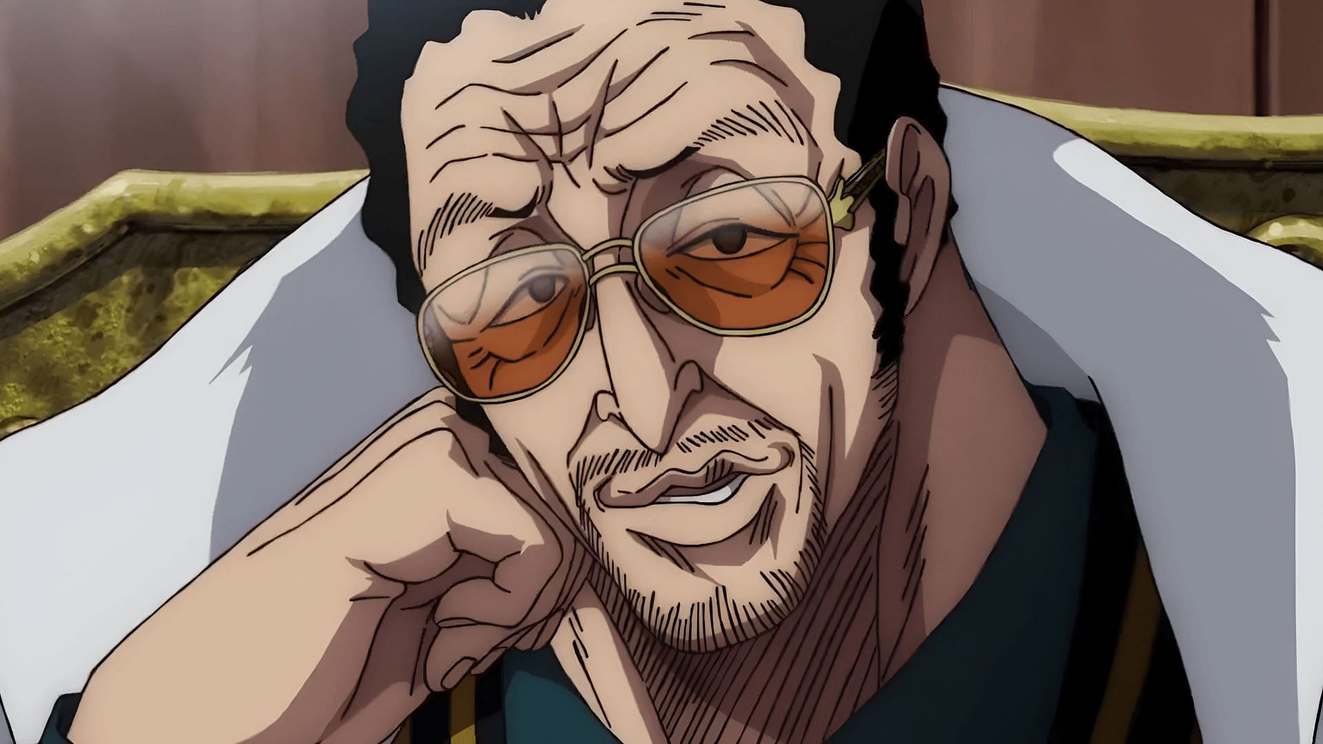 Kizaru as seen in the anime (Image via Toei Animation)