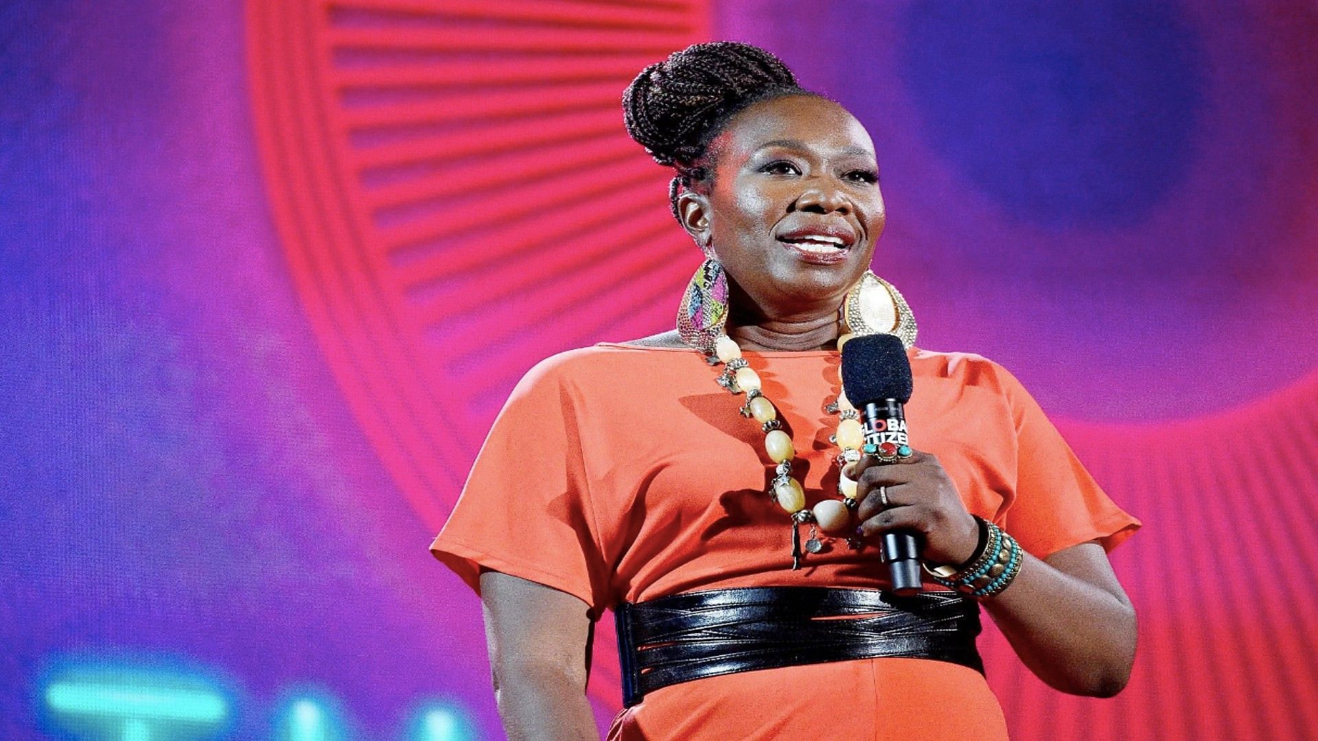 Joy Reid at 2019 Global Citizen Festival: Power The Movement &ndash; Onstage (Photo by Theo Wargo/Getty Images for Global Citizen)