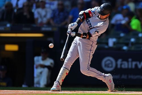 Miami Marlins Luis Arraez (Image via Getty)